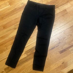 Black Capris size 0 stretch banana republic